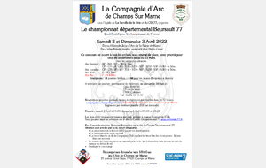 Championnat Départemental Beursault 77